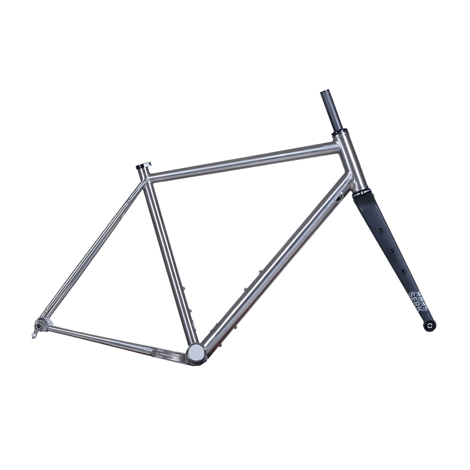 Serk A21 “The Dissident” Titanium Gravel Bike Frameset – Panda Podium