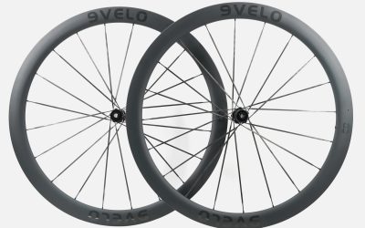 9Velo 2024 CD45 2.0 Road Disc Brake Carbon Spoke Wheelset