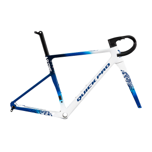 quick pro launches three new frames for 2026! Images... QUICK PRO AR:One Carbon Road Bike Frameset – Panda Podium