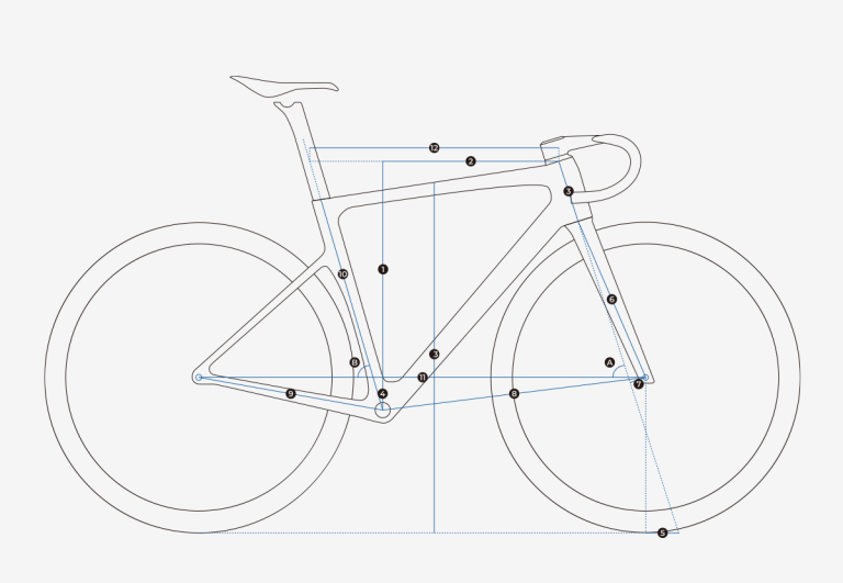 evolve CIMA Speed Artist Carbon Road bike Frameset – Panda Podium