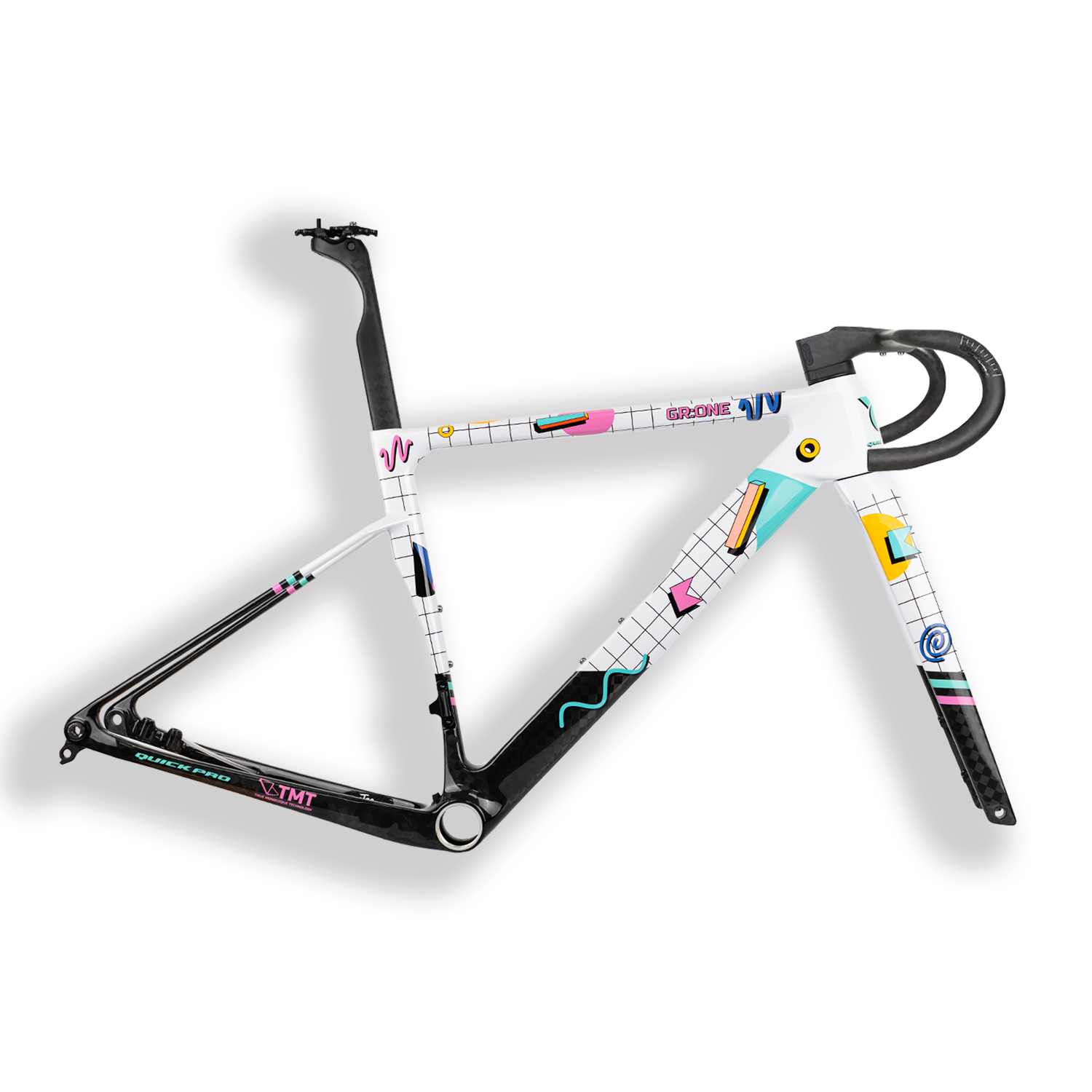 QUICK PRO GR:ONE Carbon GRAVEL Bike FRAMESET - XS/426, Custom---Contact us (+$200)