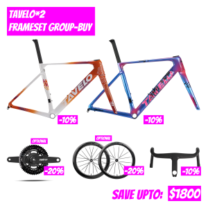 TAVELO Frameset + Handlebar Duo Group-buy Bundle - Image 1