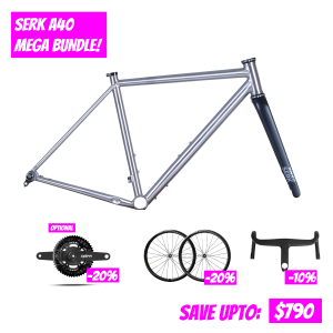 Serk A40 “The Fixer” Titanium MEGA Frame Bundle - Image 1