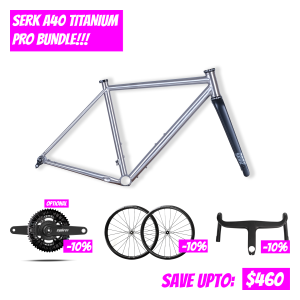 Serk A40 “The Fixer” Titanium PRO Frame Bundle - Image 1