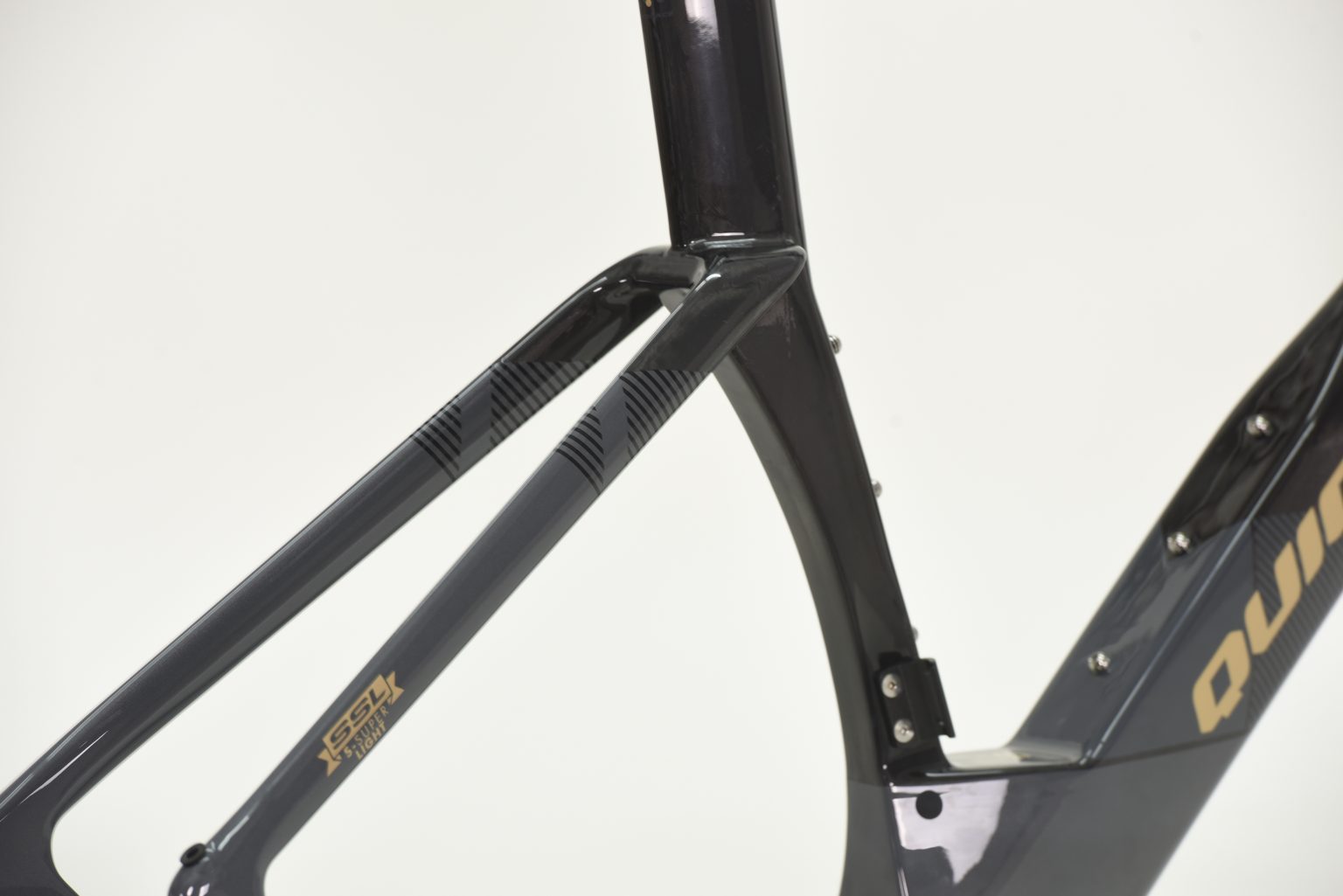 quick pro launches three new frames for 2026! Images... QUICK PRO TT:ONE Carbon Time Trial Bike FRAMESET – Panda Podium