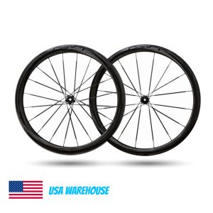 CRW Works CS4045 Road Disc Brake Wheelset - US Warehouse Clearance
