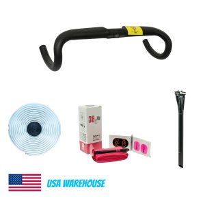EXS R175 Road Handlebar + Voicevelo VFV Deep-V Seatpost - US Warehouse Clearance