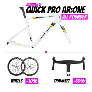 3rd Anniversary: QUICK PRO AR ONE Frameset Bundle - Image 1