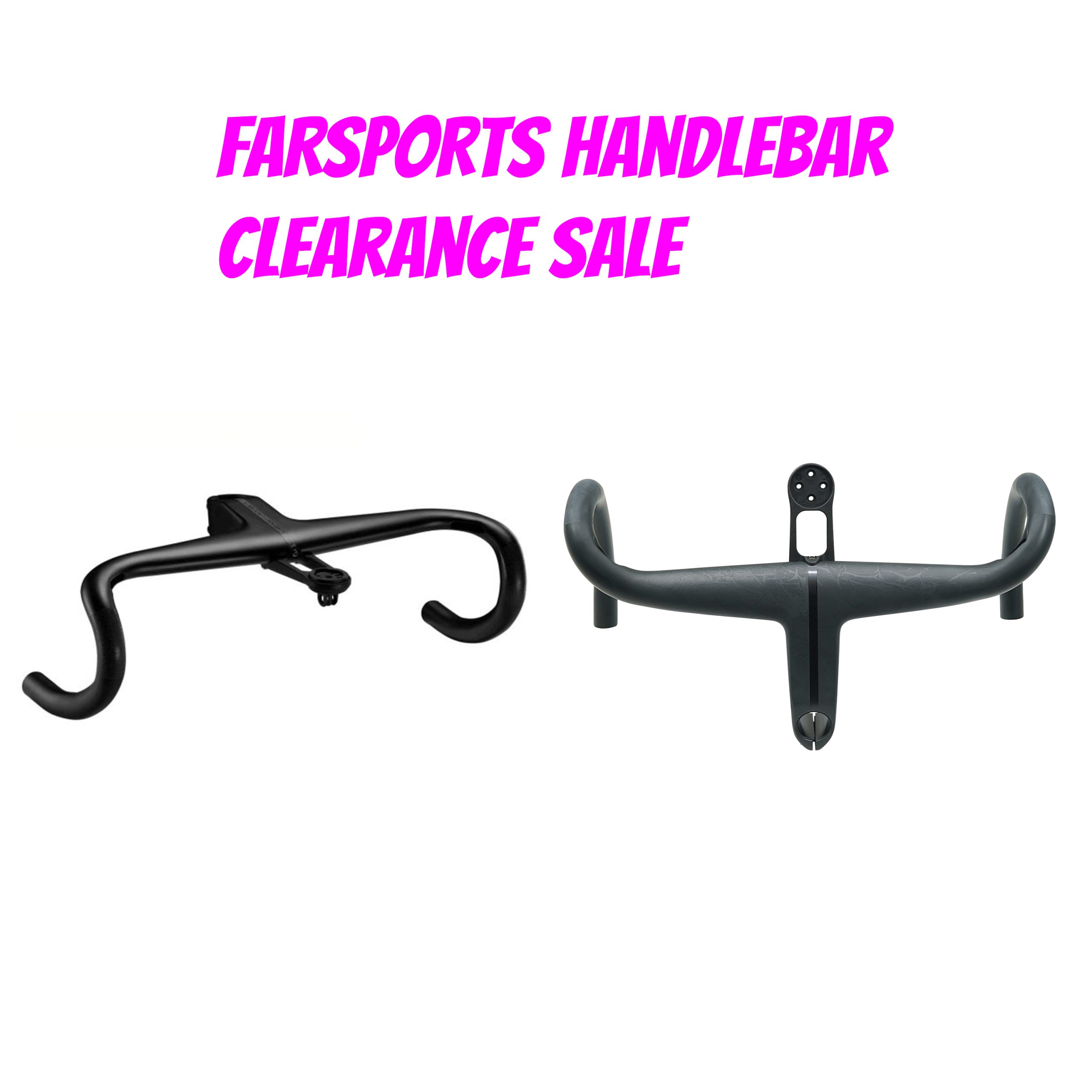 FARSPORTS F1S / F1X Integrated Handlebar Clearance Sale – Panda Podium