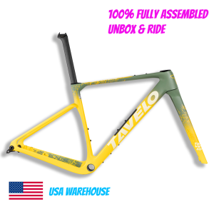 US Warehouse Clearance – TAVLEO GROW Carbon Gravel Bike Complete Build - Image 1
