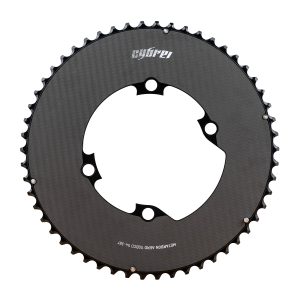 CYBREI Carbon Crankset | 24mm Spindle, Power Meter Spider, METARBON Carbon Chainrings - Image 3