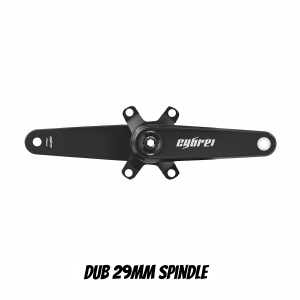 CYBREI Carbon Crankset | 29mm Spindle, Alloy or Carbon Spider